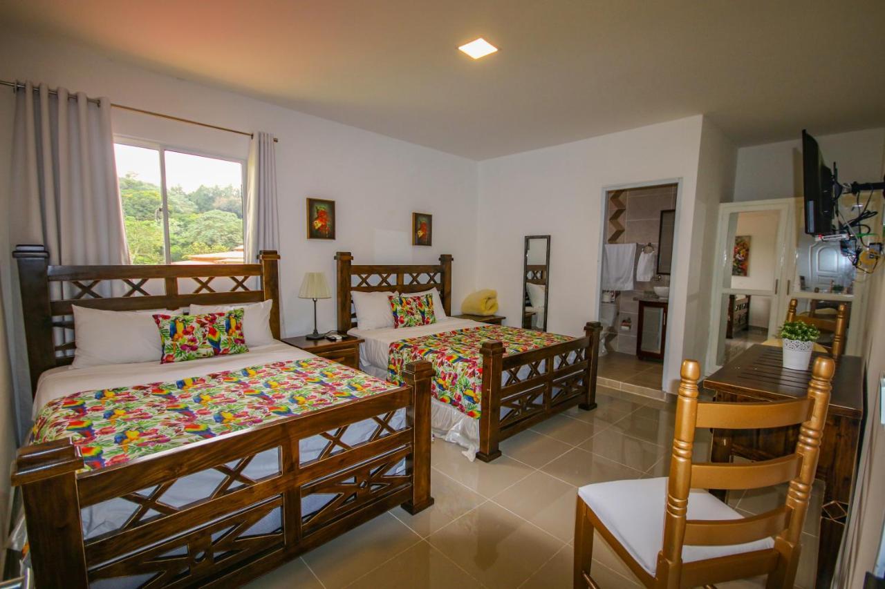 Deluxe Suites Guacamayos - Eco-Lodge & Swimming Pool Bonao Zewnętrze zdjęcie